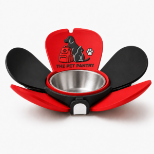 Foldable Stainless Steel Dog Travel Bowl