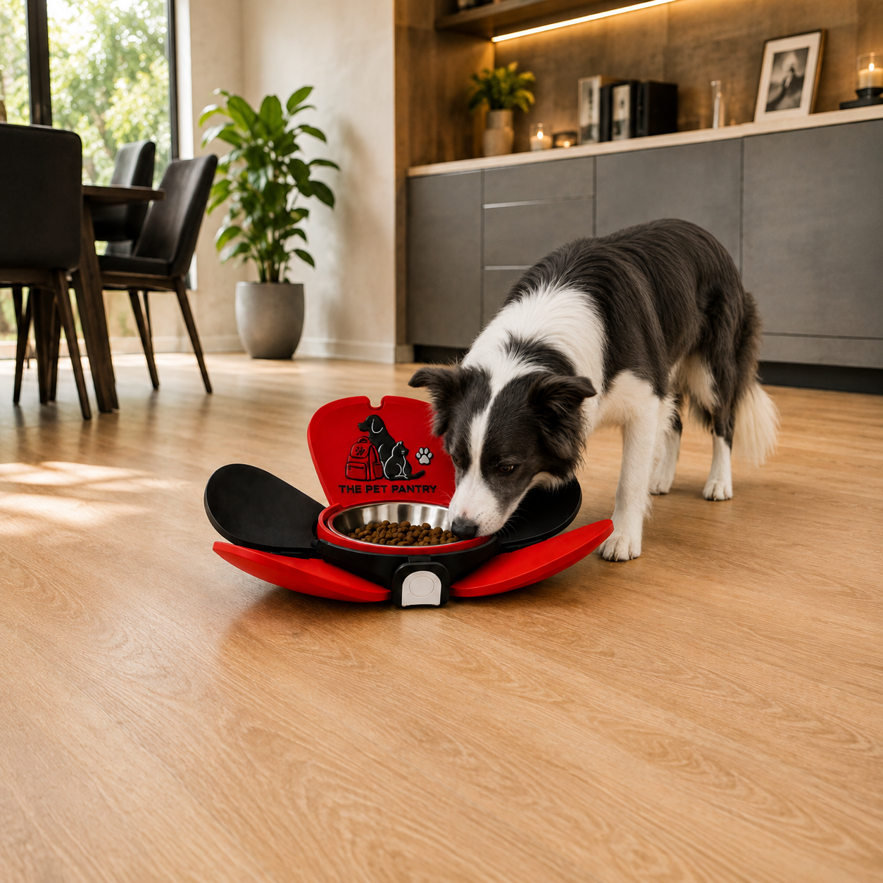 Foldable Stainless Steel Dog Travel Bowl from The Pet Pantry