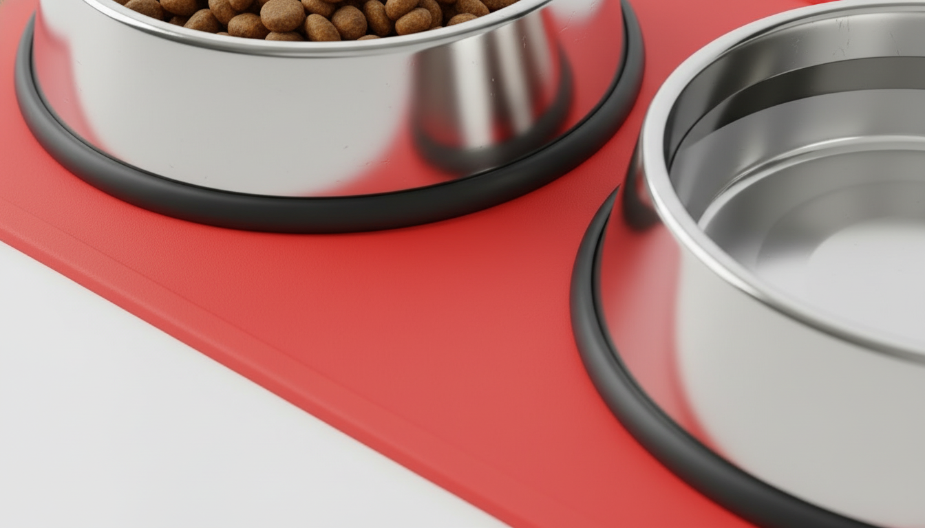 Portable Pet Feeding Mat, Foldable Waterproof Food Pad for Dogs & Cats - Image 7